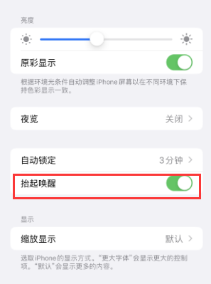 怀仁苹果授权维修站分享iPhone轻点无法唤醒怎么办