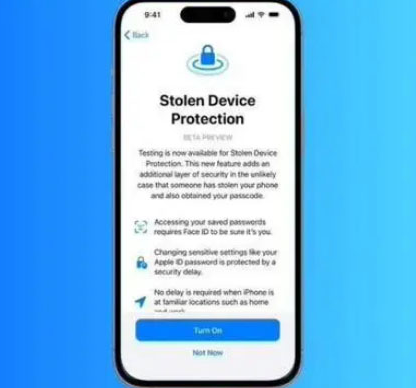 怀仁苹果授权维修店分享被盗设备保护功能开启方法