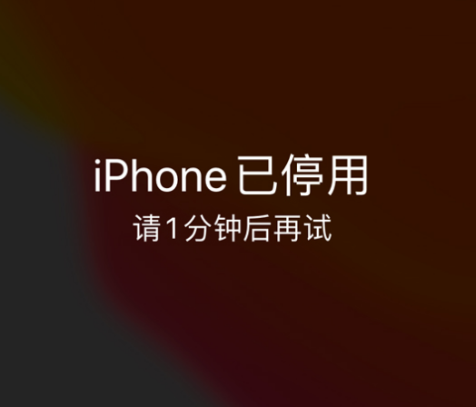 怀仁苹果手机维修分享:iPhone 显示“不可用”或“已停用”怎么办？还能保留数据吗？ 