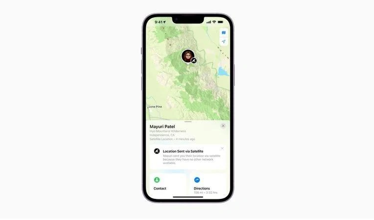 怀仁苹果14维修分享iPhone14系列中 FindMy功能通过卫星分享位置方法教程 